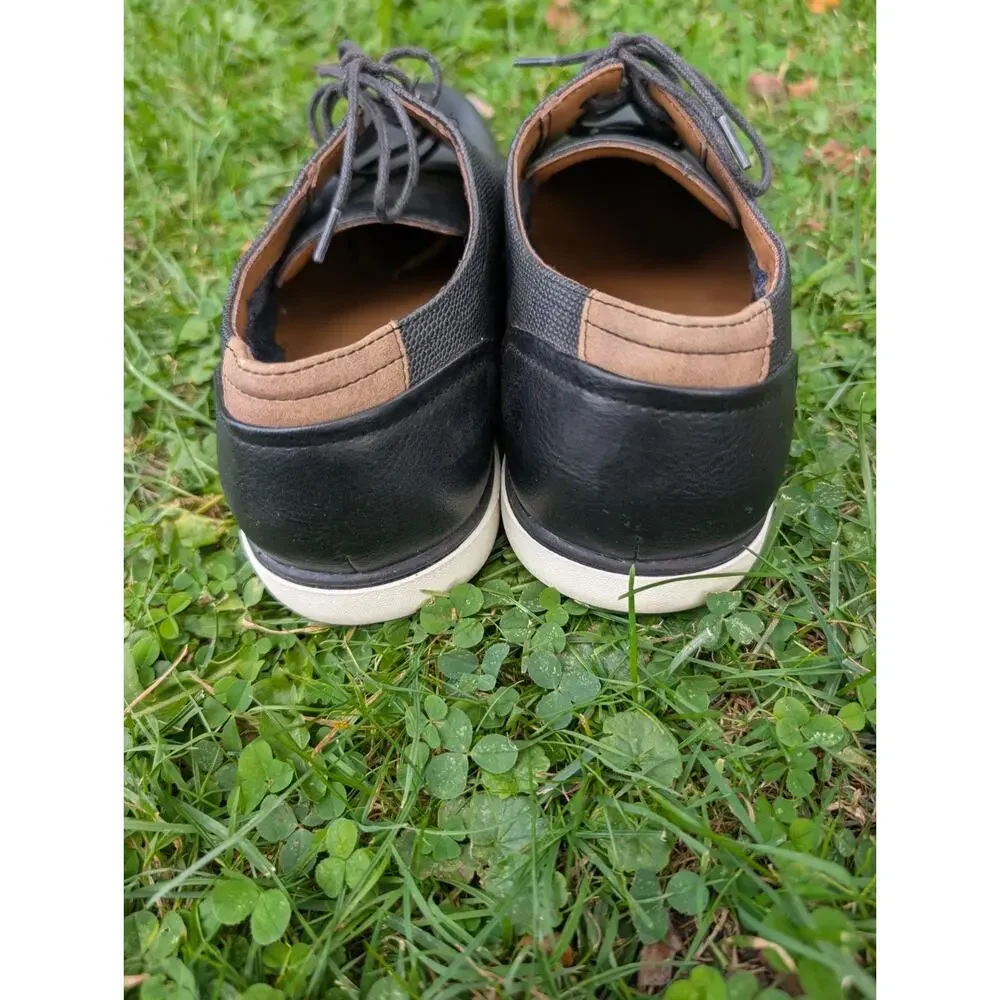 Seven 91 Men's Black Lace Up Oxford Dress‎ Shoes Size 8 Career Special occasion